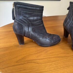 Chloe zip ankle boots